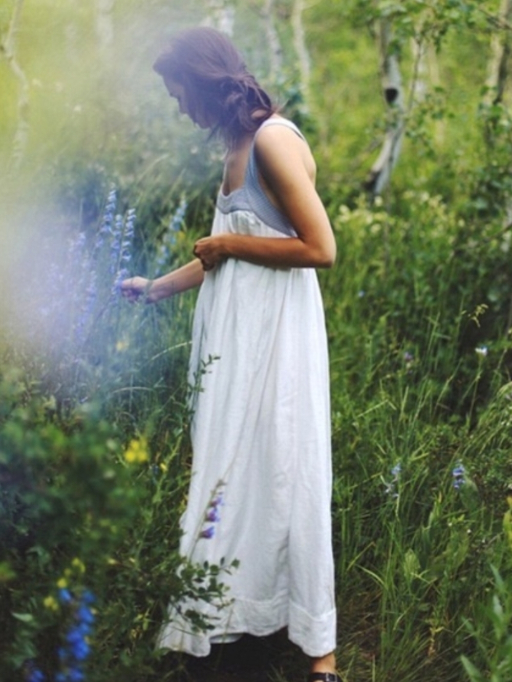 Free People Softly Structured White Maxi Dress size small